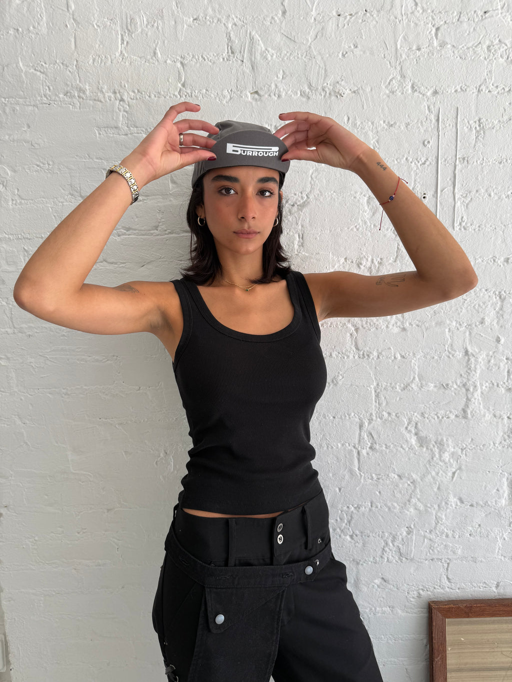 GREY CYCLING CAP