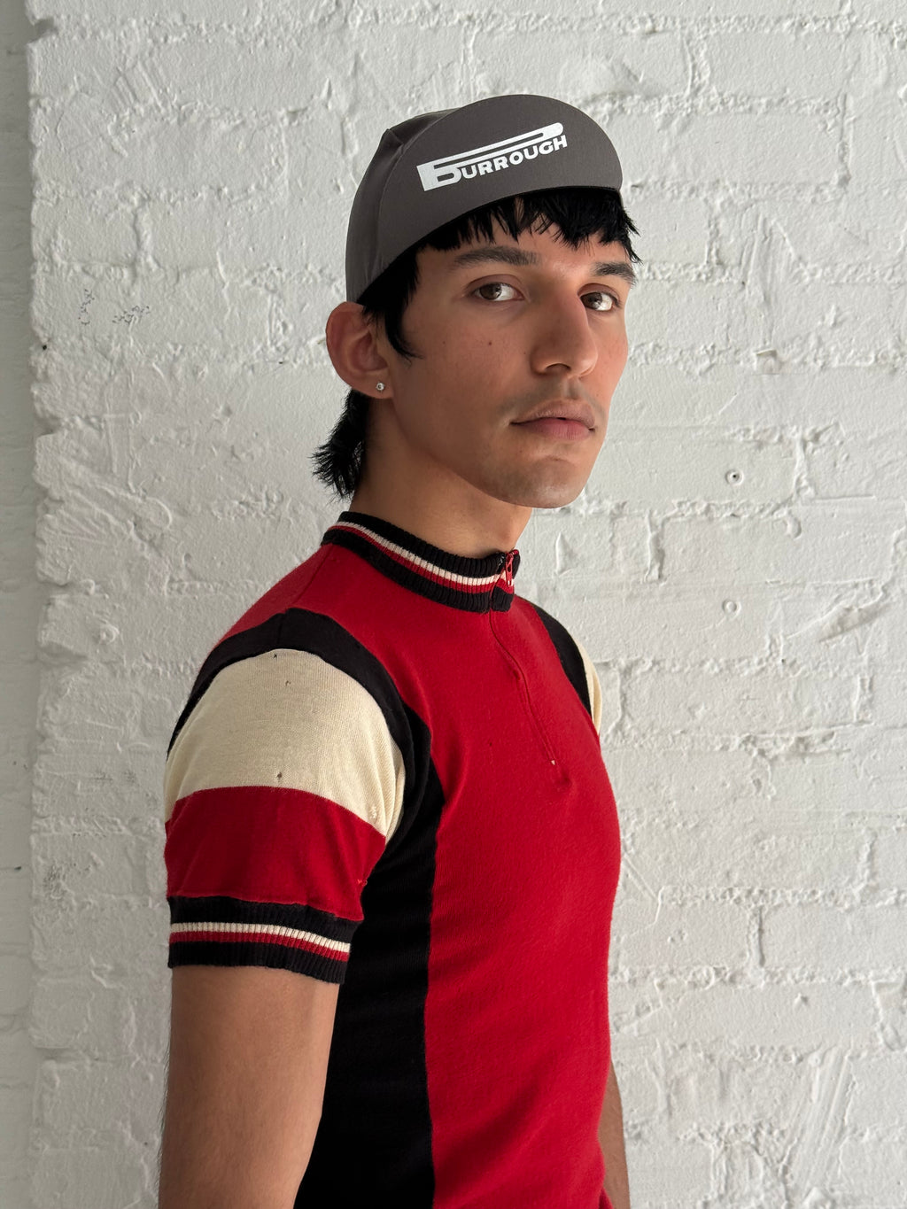 GREY CYCLING CAP