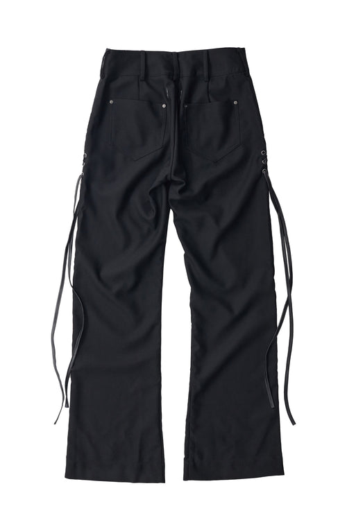 BLACK PTERUGE PANT